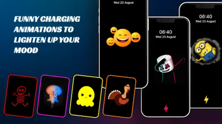 Battery Charging Animation Art android App screenshot 1