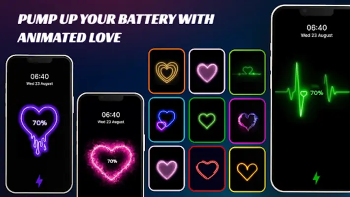 Battery Charging Animation Art android App screenshot 3